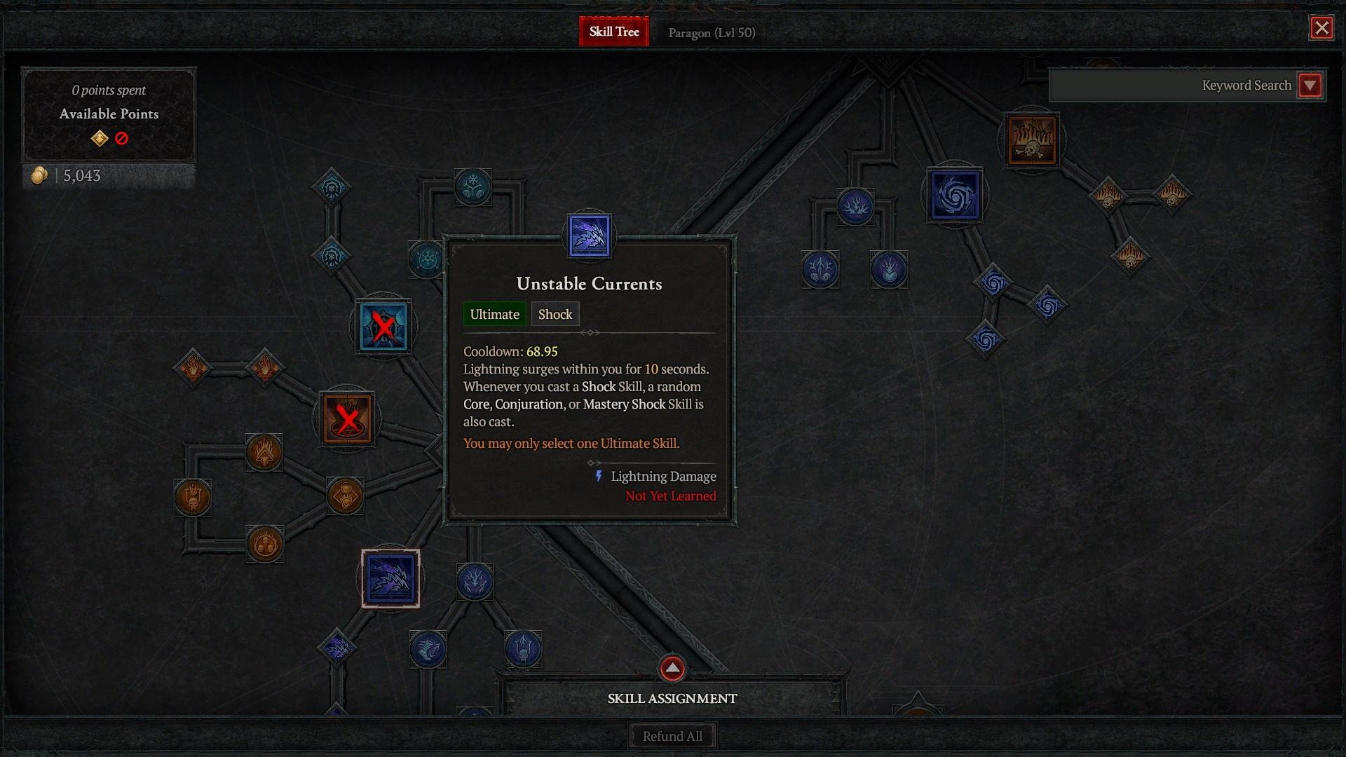 diablo 4 sorc unstable currents